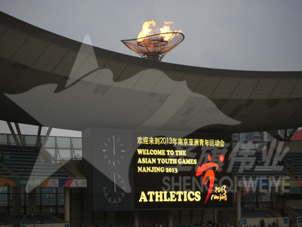 2013南京亚洲青年运动会旗杆